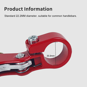 Leviers de <span class=keywords><strong>frein</strong></span> de vélo semi-aluminium PUSAI, poignées de <span class=keywords><strong>frein</strong></span> pour <span class=keywords><strong>VTT</strong></span> et vélo de route - Product Image 4