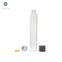 Flacons stériles Tuteng de 3 ml et 4 ml, flacons en verre vides en gros pour stylos injecteurs.