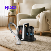Nettoyeur de tapis portable à batterie 600W, aspiration 15kPa, bac à poussière 300ml, moteur sans balais, navigation gyroscopique, autonomie 61-90min