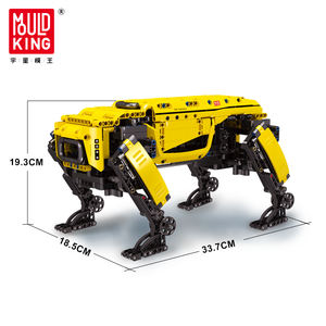 MOULD <span class=keywords><strong>KING</strong></span> 15066 15067 Chiens robots à quatre pattes, télécommande, application, mode dynamique, technicien, construction intelligente, blocs - Product Image 6