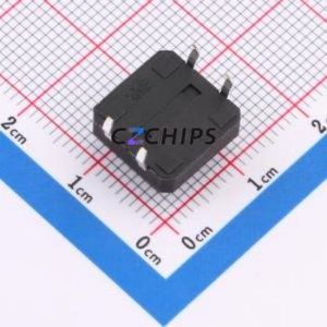 TC-1103-C-E Tactile Switch Through hole Component THT-4P,12x12mm Switch Single Pole Single Throw Round Button 2.6N Through Hole - Product Image 2