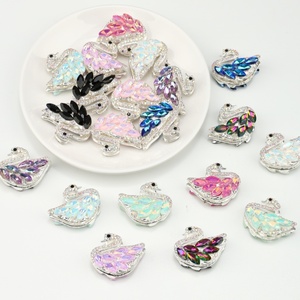 Support Customization Factory Direct Sales Diy <b>Bracelet</b> Crystal <b>Beads</b> Swan Loose <b>Beads</b> Wholesale - Product Image 3