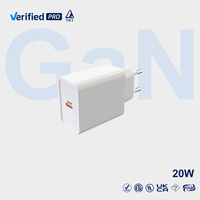 TKT PD 3.0 adaptateur de chargeur de USB-C GaN 20W à charge rapide pour IPhone17Pro pour & More-prise EU compatible caméra et écouteurs