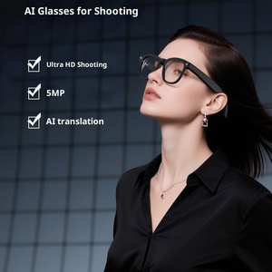 Nuovi Occhiali AI con Fotocamera Anti-Vibrazione, Registrazione Video, Traduzione Vocale Intelligente in Tempo Reale, Cuffie Smart - Product Image 3