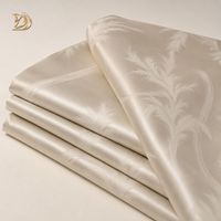 Tissu jacquard personnalisé de 280 cm de large, 50% lyocell, 50% soie de mûrier, pour vêtements de luxe et literie, 50% lyocell, 50% soie de mûrier