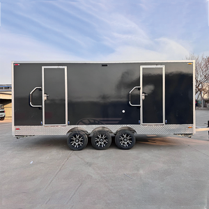 Trung Quốc chứng nhận VIP di động sang trọng 20ft container hiện đại 4 gian hàng ngoài trời nhà vệ sinh nhà vệ sinh di động nhà vệ sinh Trailer cho bán - Product Image 3