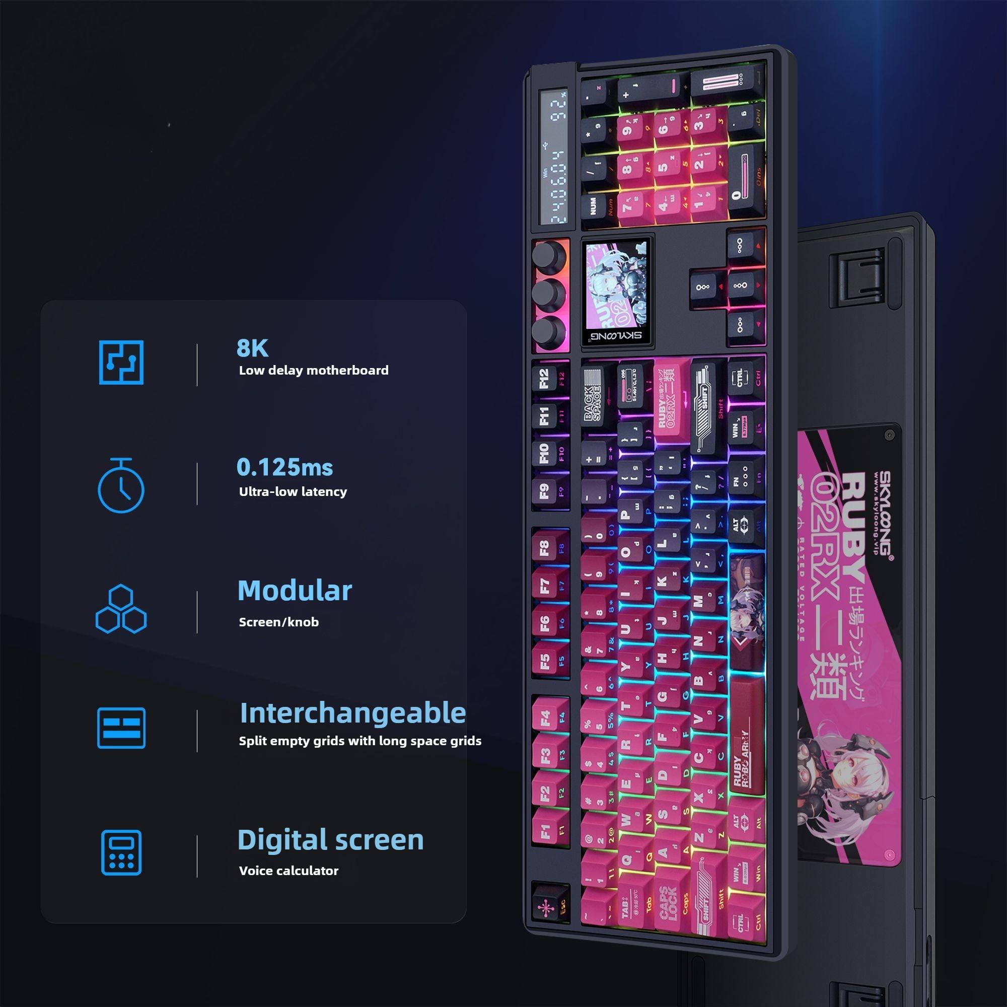 Mecha No. 2-Rose Silver Switch