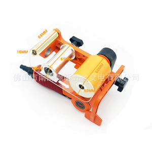 Meuleuse pneumatique Owe Owe-2A 60x260mm de type droit avec interrupteur à levier pour le polissage et le meulage des métaux - Product Image 3