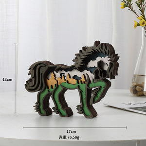 Decoraciones <span class=keywords><strong>de</strong></span> animales tallados en madera artesanías muebles creativos decoración hueca multicapa estatuilla adornos familia <span class=keywords><strong>Cristo</strong></span> - Product Image 4
