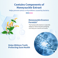 Fabricant de dentifrice anti-allergie à la menthe propre personnalisé anti-carie dentifrice naturel biologique pour une haleine fraîche