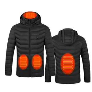 Felpa con cappuccio isolata Unisex impermeabile leggera cappotti riscaldati USB vestiti riscaldanti Veste Chauffante giacca riscaldata