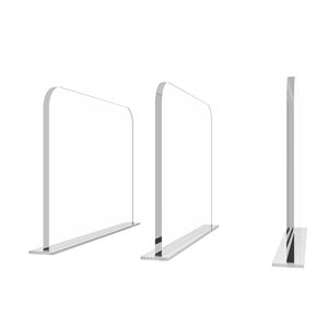 Estantes de exhibición de ropa, divisor de plástico para venta al por menor - Product Image 1