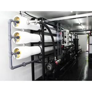 Sistema de desalinización de ósmosis inversa, equipo de desalinización de contenedores, estructura exquisita