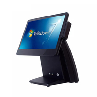 Ordinateur à écran tactile Offre Spéciale FHD 15.6 pouces J1900 système Pos tout en un PC avec option de tiroir-caisse