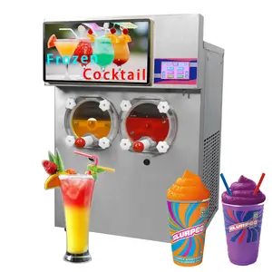 Date YT-FSM2 Frozen Ice Slush Machine Cocktail Congelé Maker avec CE Certificat