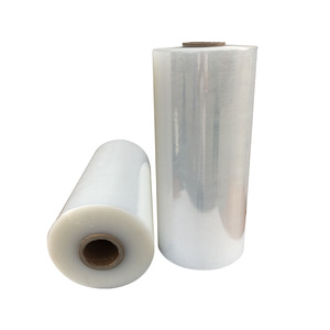 Venta al por mayor Buen Precio Lldpe Oem Golden Proveedor Jumbo Roll Stretch Film 17 Mic - Product Image 1