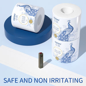 מכירה חמה סיטונאית זולה מחיר סיטונאי לבן רך 5 רובדי נייר טואלט - Product Image 5