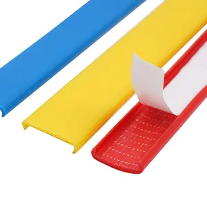 Diskon cetakan silikon XP pembuatan Pvc plastik Trim bentuk U Strip fitting furnitur berperekat Channel