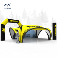Tentspace Livraison Rapide Événement Fête Gonflable Air Gazebo Auvent Extérieur Tente Hermétique Dôme Publicitaire Tente Gonflable