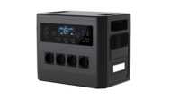 Station d'alimentation portable d'urgence 1200W 2000W 2400W 1.2kW 2kW 2.4kW à onduleur à onde sinusoïdale pure alimenté par énergie solaire