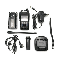 Baofeng Berkualitas Tinggi TERBARU UV82 8W BAOFENG Dual Band 2 Arah Walkie Talkie UV-82 Radio Dua Arah Terlaris