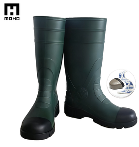 <span class=keywords><strong>Stivali</strong></span> <span class=keywords><strong>da</strong></span> Lavoro Unisex Impermeabili con Punta in Acciaio, Alti fino al Ginocchio, <span class=keywords><strong>Comodi</strong></span> <span class=keywords><strong>Stivali</strong></span> in PVC Traspiranti e Termici per l'Inverno - Product Image 2
