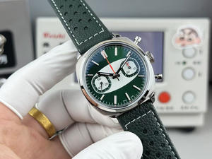 Montre mécanique automatique de haute qualité, 41 mm, en acier inoxydable, résistante à l'eau, lumineuse, sportive, de luxe, neuve - Product Image 2