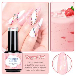 Mẫu miễn phí cao su cơ sở Gel đánh bóng nhãn hiệu riêng bán sỉ giá 10ml màu cao su cơ sở gel sơn móng tay - Product Image 6