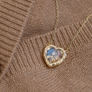 Collier DIY populaire en verre transparent avec ouverture et fermeture, design mignon et personnalisé, simple, décoratif, couleur diamant - Product Image 3