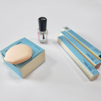 Boîte en carton pliable personnalisée pour l'emballage de produits cadeaux, impression couleur intégrale écologique, boîte en papier à plat, cosmétiques