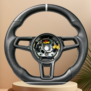 Volante Deportivo Modificado Personalizado para <span class=keywords><strong>Porsche</strong></span> Cayenne, Panamera, Cayman, Macan, 718, <span class=keywords><strong>911</strong></span>, 991, 992, 918, 958, 970, 971 - Product Image 1