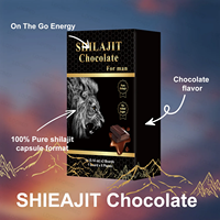 Vente en gros de poudre de protéines personnalisée en sachets de 10 unités avec résine de Shilajit de l'Himalaya pure, plus de 85 oligo-éléments, complément énergétique naturel