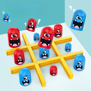 Jeu <span class=keywords><strong>de</strong></span> <span class=keywords><strong>société</strong></span> Tic Tac Toe empilable avec logo personnalisé, jeu <span class=keywords><strong>de</strong></span> stratégie 3D éducatif pour enfants et famille, OEM - Product Image 4