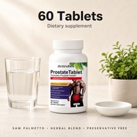Comprimés pour la prostate pour hommes adultes - Soutien immunitaire - Non destiné aux adolescents, aux enfants et aux femmes enceintes - 60 comprimés/flacon