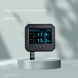 PoE Temperatura e Umidade Monitor com Calibração e Alarme Função para Armazém - Product Image 5