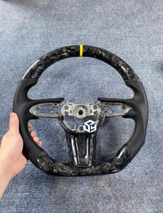Volante Deportivo de Cuero y Fibra de Carbono con Luces LED e Indicador de RPM para <span class=keywords><strong>Mazda</strong></span> <span class=keywords><strong>Speed</strong></span> 3, <span class=keywords><strong>Speed</strong></span> 6, MX5, <span class=keywords><strong>MX</strong></span>-<span class=keywords><strong>5</strong></span> Miata - Product Image 6