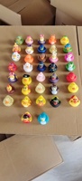 Canards de bain jaunes en gros pour bébés, canards en caoutchouc lestés aux motifs variés, canards Jeep