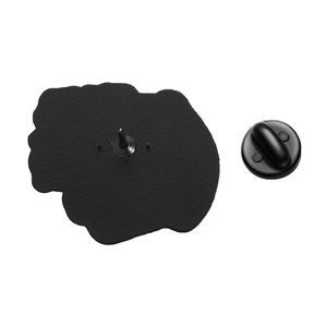 Se sono lunatico dammi spille con smalto Foody simpatiche spille con rana da meditazione vestiti con risvolto regalo di gioielli divertenti - Product Image 5