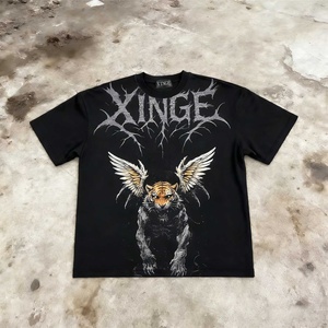 Camiseta Oversize de Algodón 100% de Alta Calidad, Fabricación Personalizada, Impresión Gráfica DTG, Corte Recto, Unisex - Product Image 1