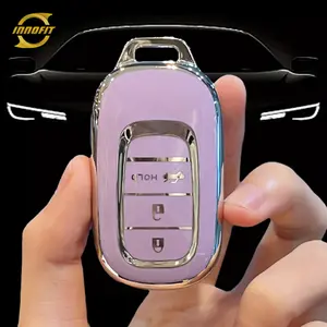 Innofit HOB4 Factory Wholesale Car Key Housing TPU For Honda CRV Accord XRV Style HRV Haoying Guandao Premium Auto Accesorios