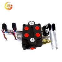 Válvula de Control Direccional Monobloque Neumática Eléctrica de 2 Bobinas Junbao ZT-L20 25 GPM Personalizada para Tractor OEM Venta al por Mayor