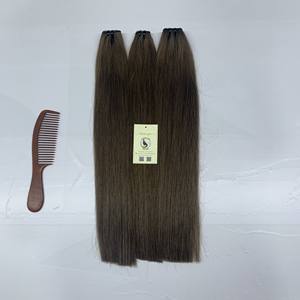 Dernier lot de tissage de cheveux indiens Remy bruts non transformés Expédition rapide Vague naturelle Vente en gros Expédition rapide Dernier produit Trame - Product Image 2