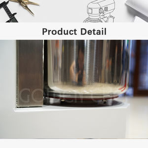 Machine à pétrir la farine à pâtes commerciale 20l Mélangeur <span class=keywords><strong>spiral</strong></span> de boulangerie 20 litres Mélangeur à pâte à pizza 8kg - Product Image 6