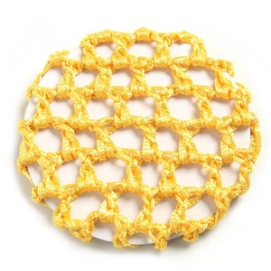 En gros, <span class=keywords><strong>Snood</strong></span> à cheveux en polyester de haute qualité, coloré et élégant, élastique, fait main au crochet, en tissu, pour chignon de ballet et mariage - Product Image 4