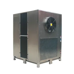 Secador funcional de ar quente para peixes, máquina de secagem de marítima para processamento industrial