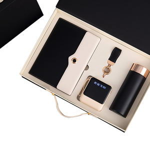 Luxury PU Leather Promotional <strong>Gift</strong> <strong>Sets</strong> with UV Printing-Customizable Notebooks Tumblers Umbrellas USBs for Graduation Christmas - Product Image 2