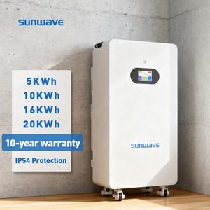 Аккумуляторная система Sunwave 8000 Cycle для домашнего хранения энергии, настенная, LiFePO4, 51.2В/48В, 314Ач/200Ач/100Ач, 5кВтч/10кВтч/16кВтч/21кВтч. - Product Image 2