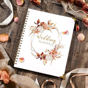Agenda de Bodas Personalizada A5 con Espiral, Diseño de Lujo en Blanco de Alta Calidad, Papel Ecológico con Detalles en Dorado, 80 Hojas Personalizables - Product Image 6