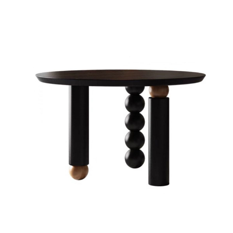 Matte black [cylindrical carving]