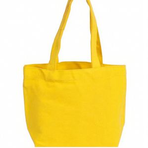 Custom Logo Printed Canvas Tote Shopping <b>Bag</b> Reusable <b>Medium</b> <b>Size</b> with Zipper Screen Pattern Design for Foods - Product Image 2